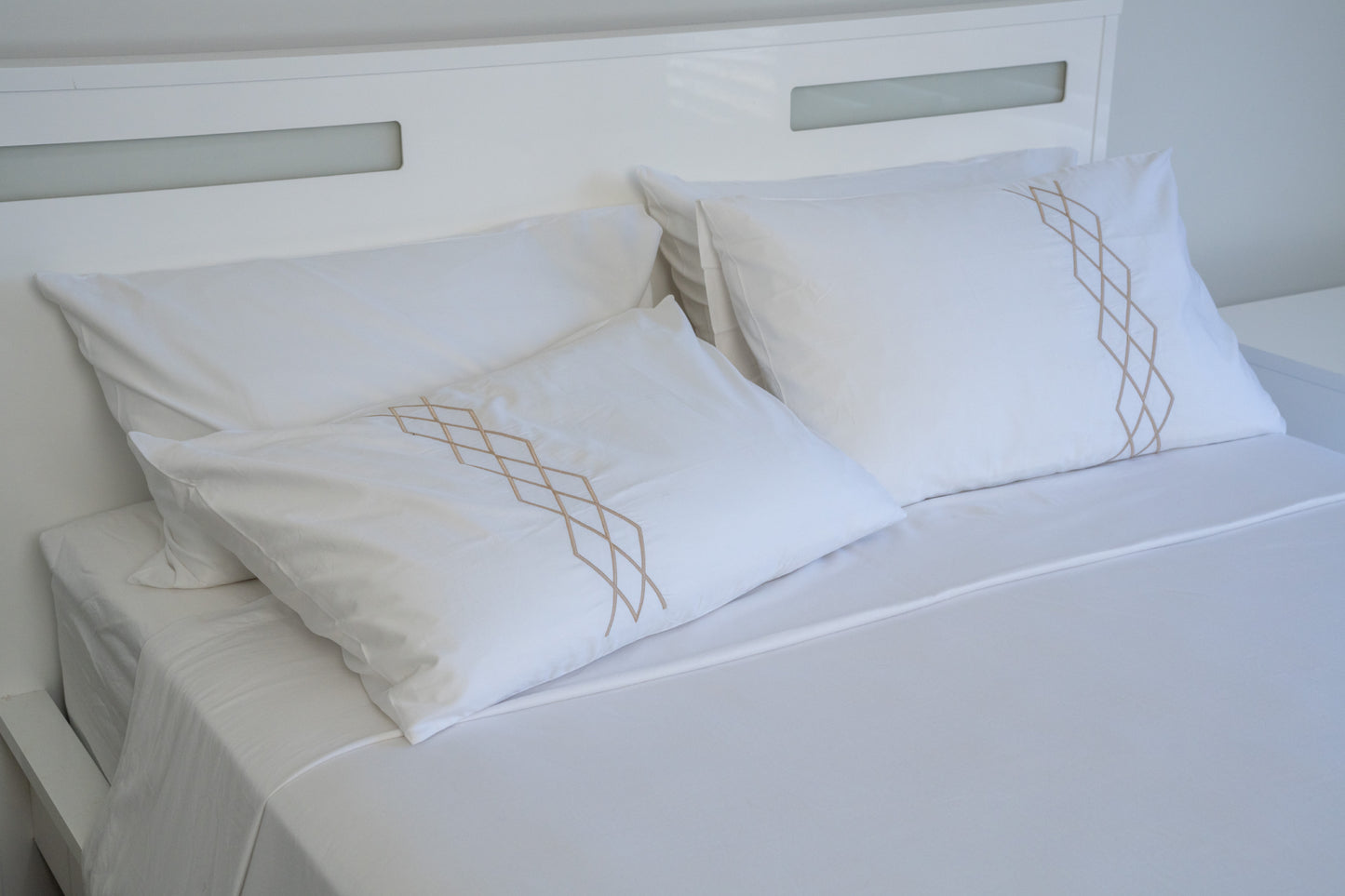 400 Thread Count Egyptian Cotton Sateen Pillow Cases