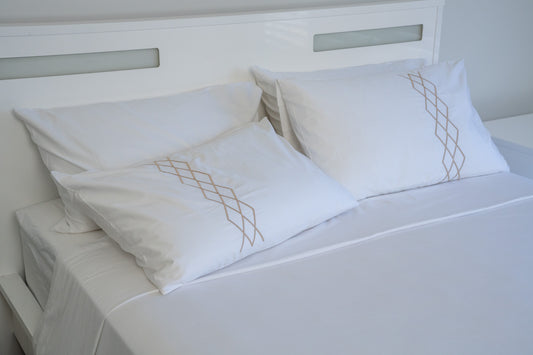 400 Thread Count Egyptian Cotton Sateen Pillow Cases